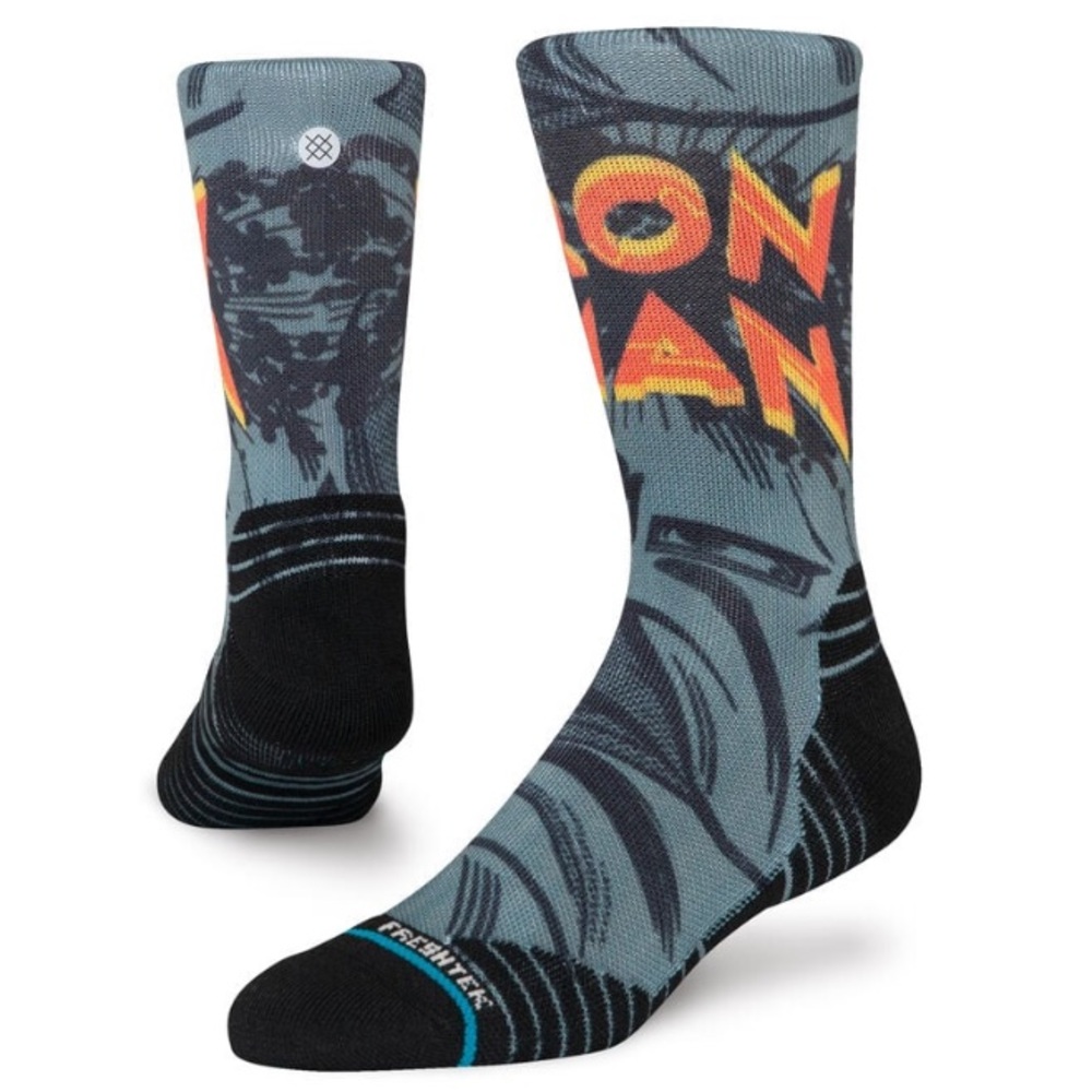 STANCE Men’s Marvel Performance Crew Socks - IRON MAN MID